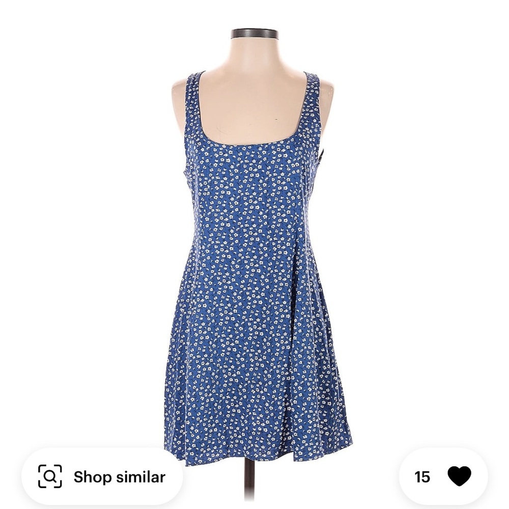 Urban Outfitters Blue Floral Dress